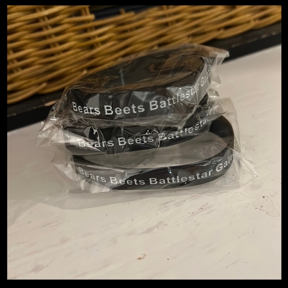 NEW Bulk Lot Wholesale 40 Bears Beets Battlestar Galactica Bracelets The Office